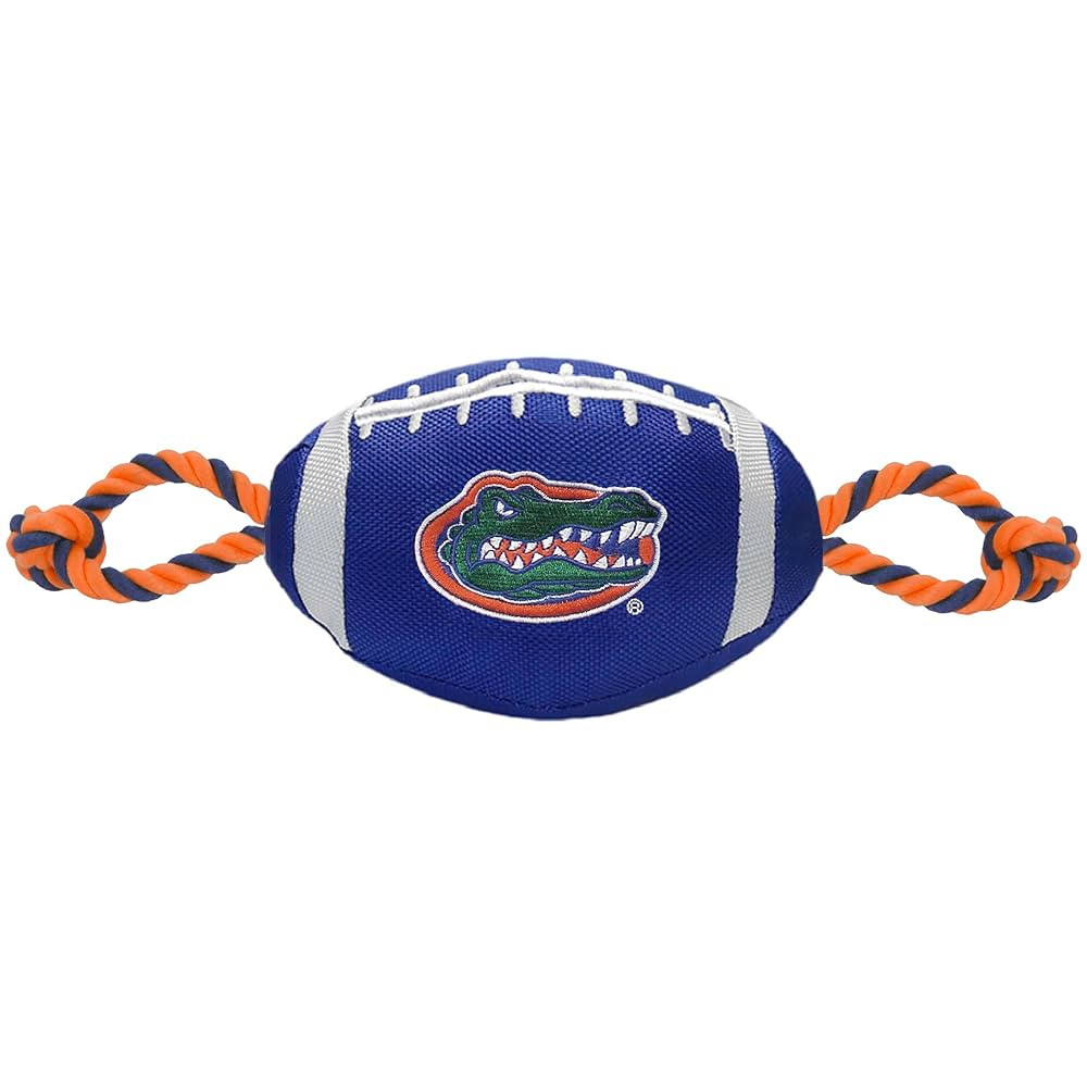 Pets First NCAA Florida Gators Football Dog Toy, Tough Quality Nylon Materials, Strong Pull Ropes... | Amazon (US)