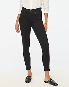 9" mid-rise black skinny jean in signature stretch | J.Crew Factory