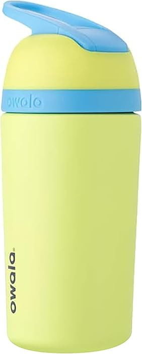 Owala Kids Flip Insulation Stainless Steel Water Bottle with Straw, Locking Lid Water Bottle, Kid... | Amazon (US)