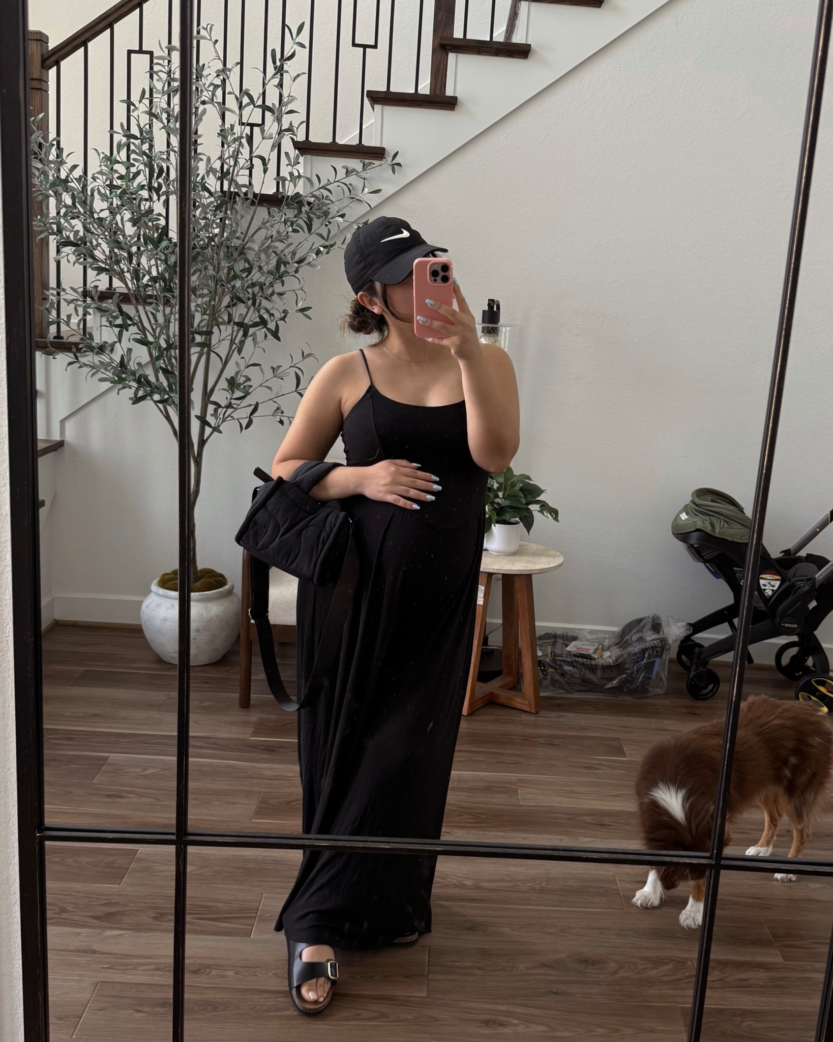 The most comfortable jumpsuit ever. loved it pre-pregnancy and still love it now 8 months pregnant! Aerie has the best stretchy material ⭐️

Wearing size S, stick to pre-pregnancy size. 

#LTKBump #LTKStyleTip #LTKPetite