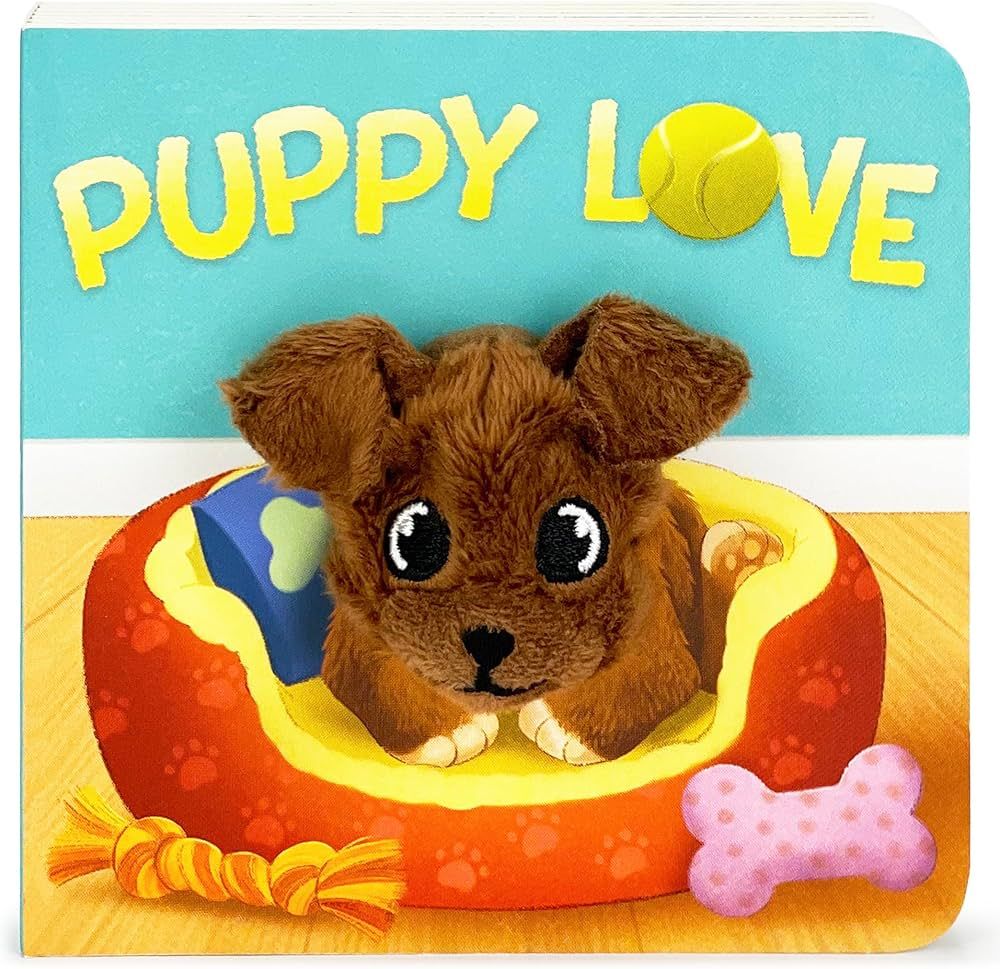 Puppy Love Finger Puppet Board Book for Little Dog Lovers, Ages 1-4 (Children's Interactive Finge... | Amazon (US)