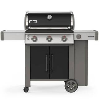 Weber Genesis II E-315 3-Burner Propane Gas Grill in Black-61015001 - The Home Depot | The Home Depot