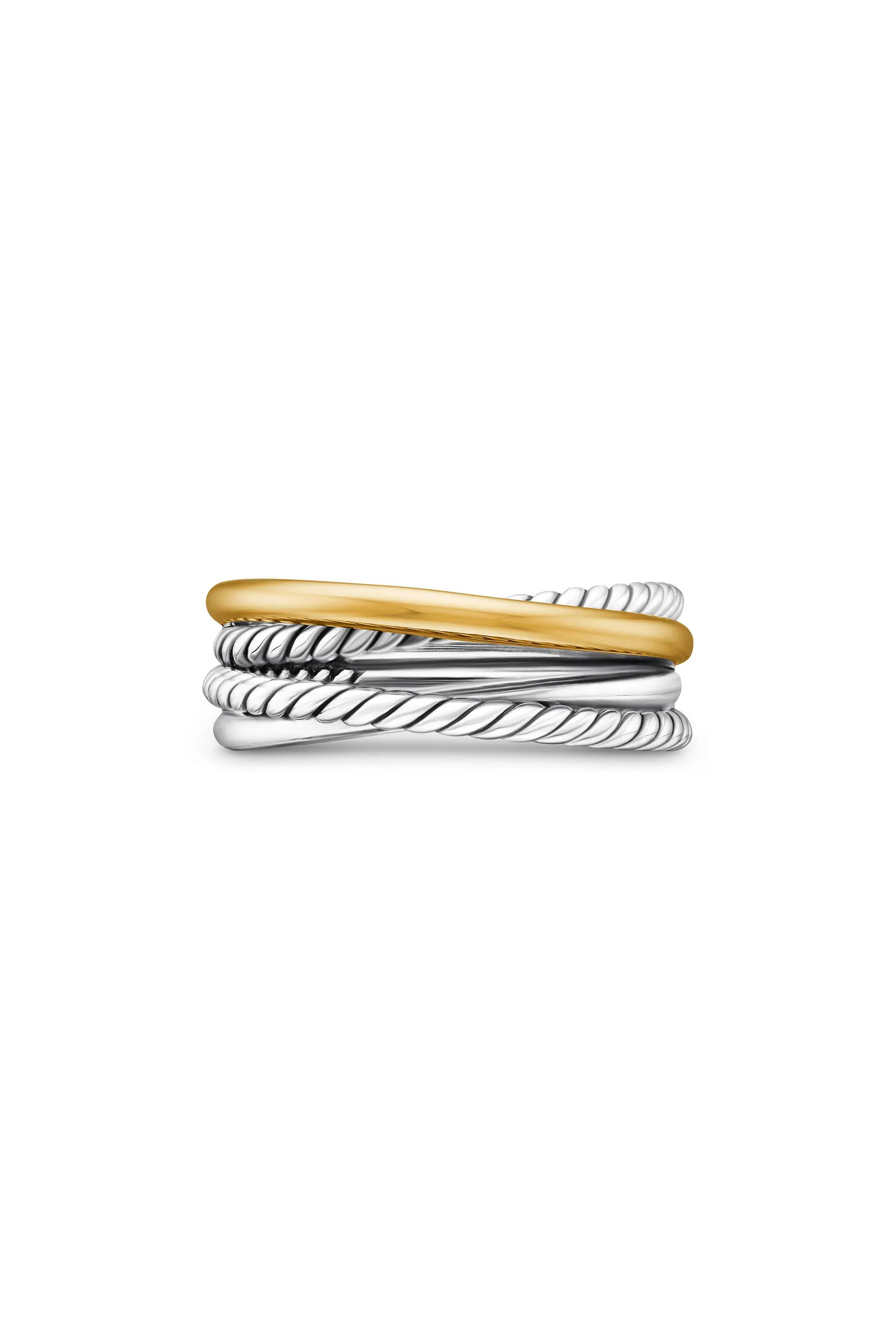 Crossover Narrow Ring with 18K Gold (Women) | Nordstrom | Nordstrom