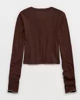 Aerie Off-Duty Pointelle Cardigan | Aerie