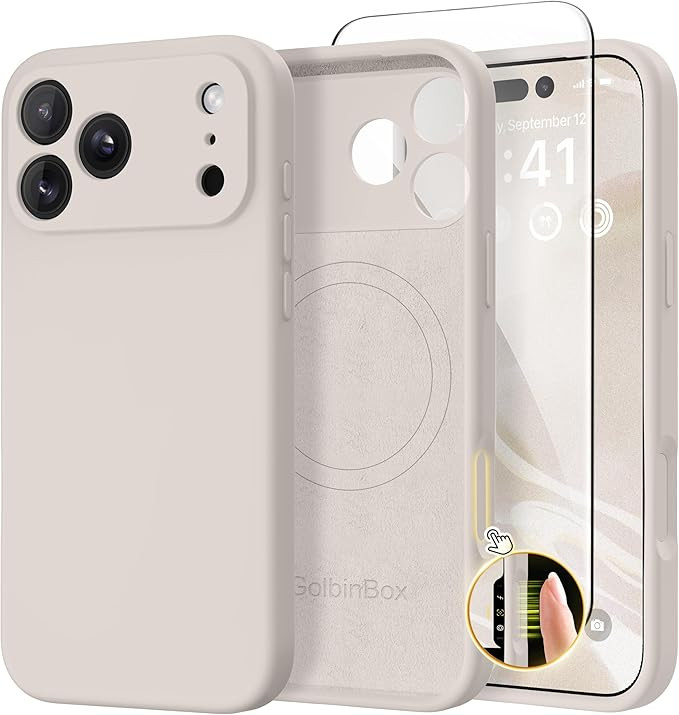 GolbinBox Magnetic for iPhone 17 Pro Max Case, Compatible with MagSafe, [Full Camera Protection] ... | Amazon (US)