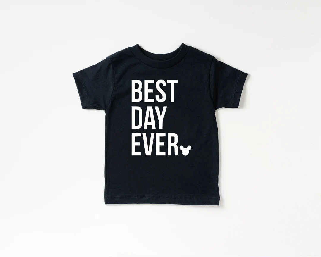 Best Day Ever Disney Shirt I Mickey Mouse T-Shirt I Disneyland Shirts I Matching Family Disneywor... | Etsy (US)