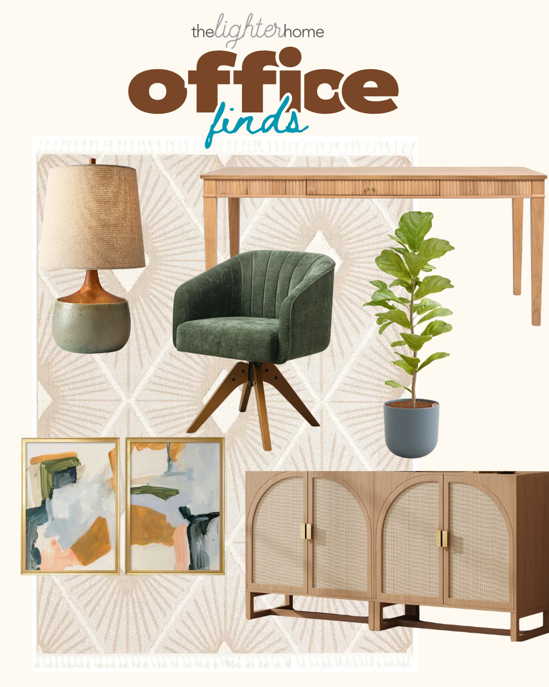 Refresh your home office with this simple, yet sophisticated look. 

 #LTKHome