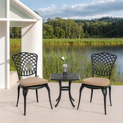 Stylish Outdoor Bistro Set | Wayfair North America