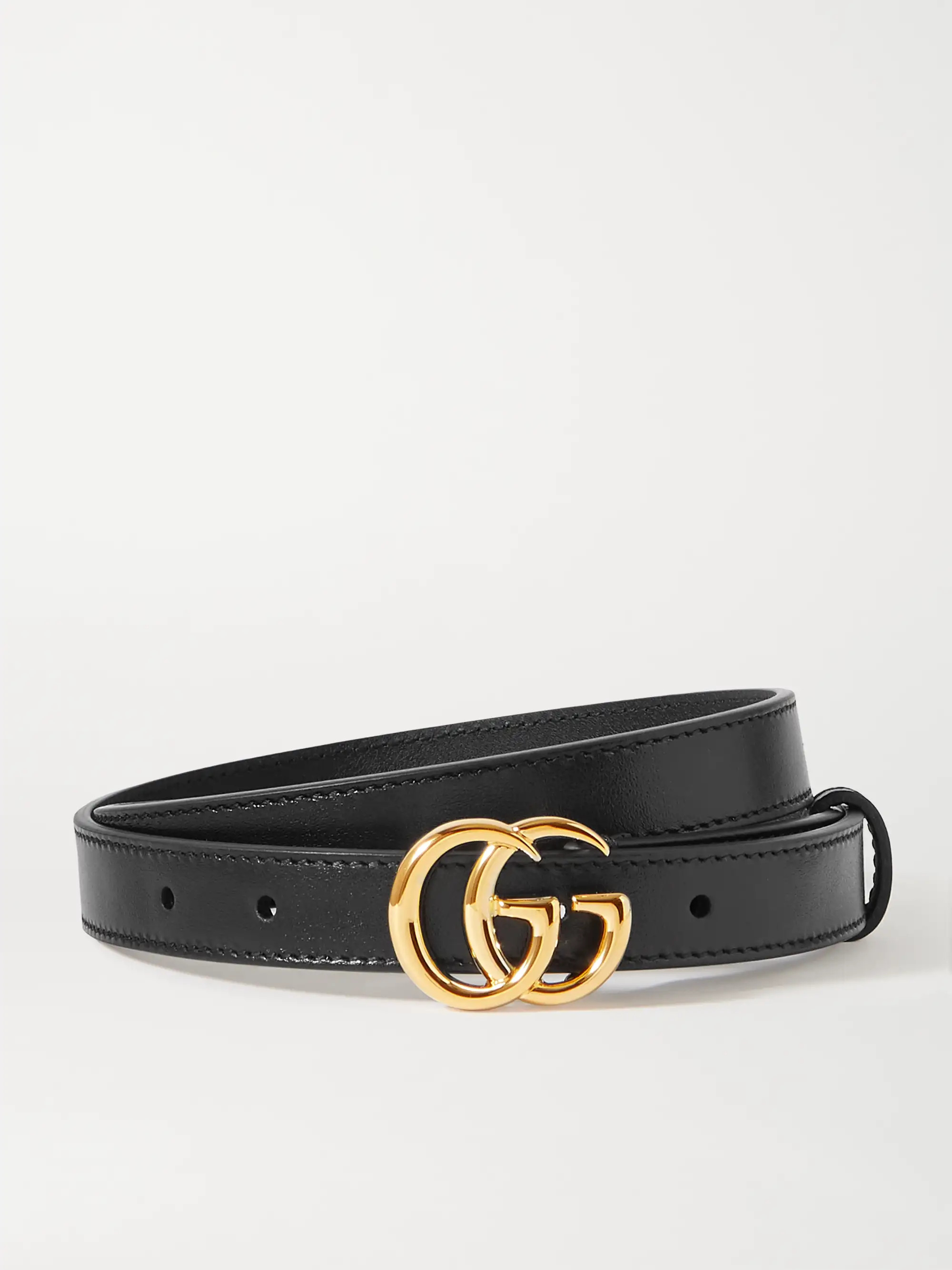 GUCCI Leather belt | NET-A-PORTER | NET-A-PORTER (UK & EU)