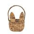 Easter Bunny Ears Decorative Grass Weaved Basket with Handle, 12-in#151-9522-4 | Canadian Tire