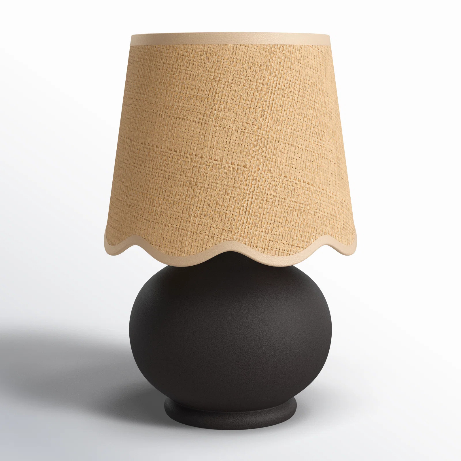 Momsen Scallop Shade Matte Lamp | Birch Lane