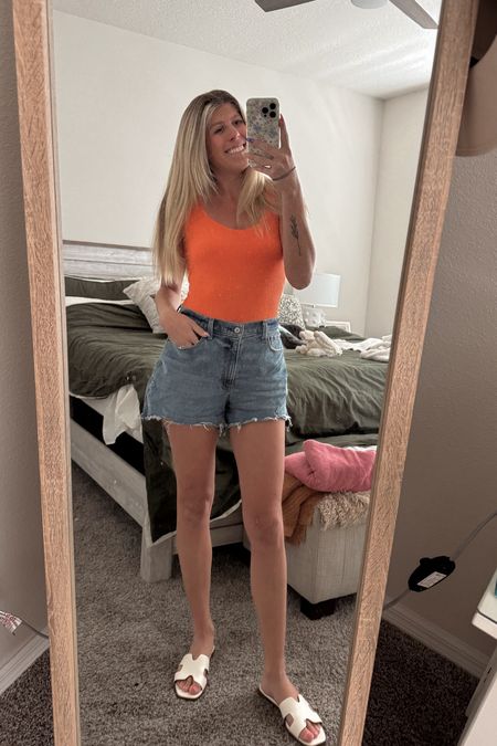 Casual Summer Outfit! Love this orange bodysuit from H&M 🧡


Bright Colors | Spring Outfit | Casual Outfit 

#LTKstyletip #LTKSeasonal #LTKfindsunder50