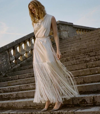 NELLCOTE ANNIVERSARY DRESS -- CANDLELIGHT | DOEN