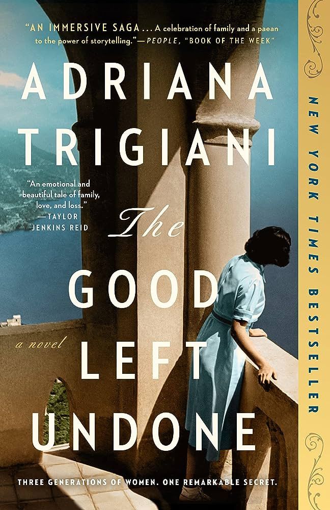 Amazon.com: The Good Left Undone: A Novel: 9780593183342: Trigiani, Adriana: Books | Amazon (US)
