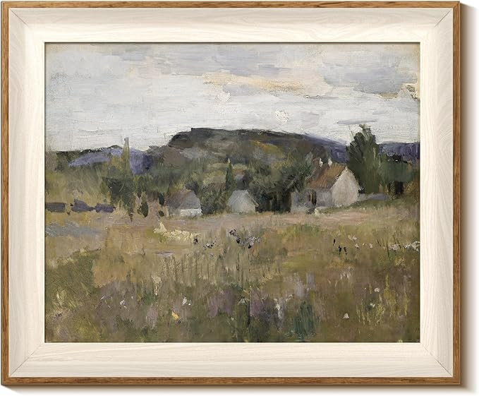 InSimSea Framed Vintage Landscape Wall Art Prints, Framed Canvas Art Wall Decor, Abstract Serene ... | Amazon (US)