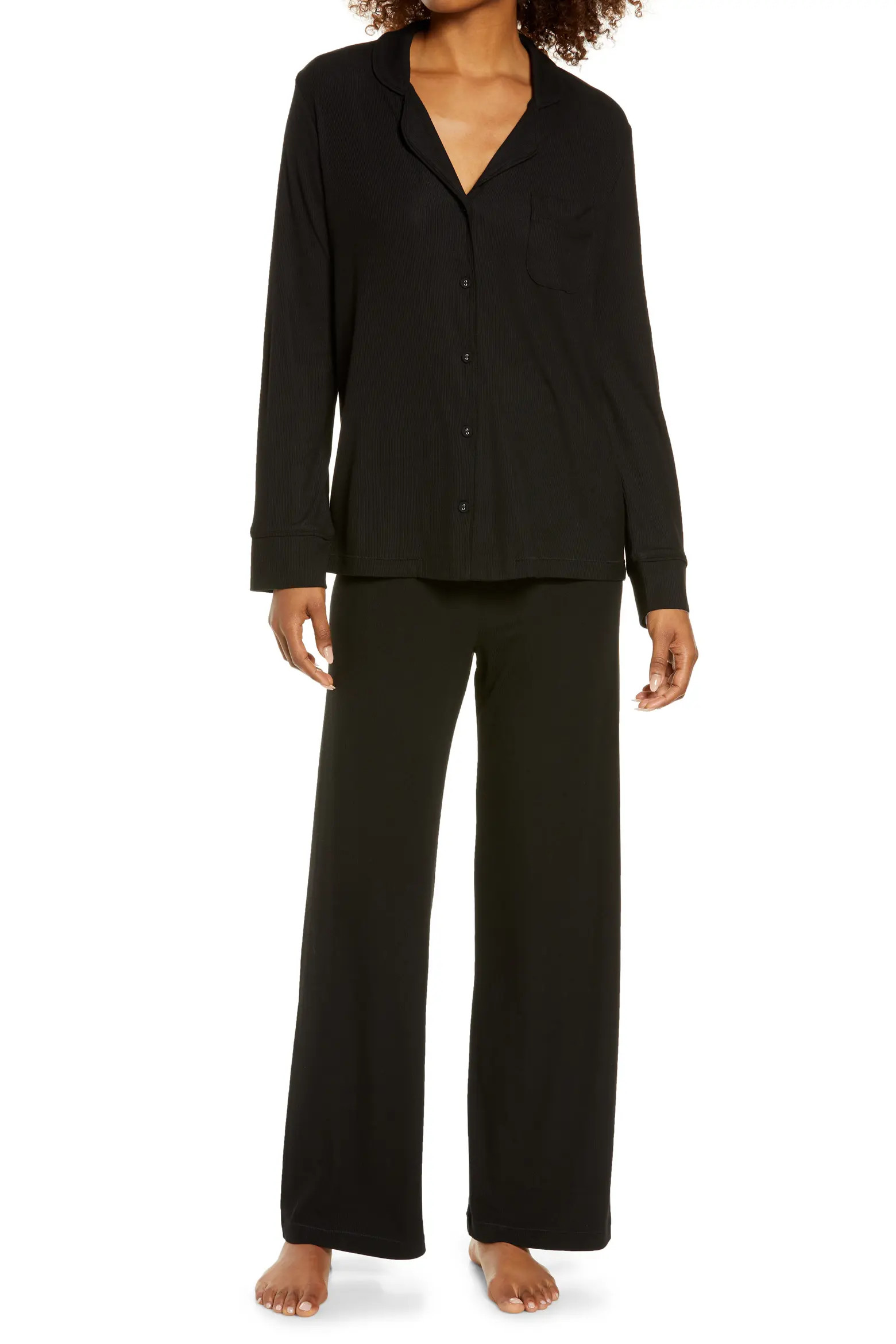 SKIMS Soft Lounge Rib Sleep Set (Women) | Nordstrom | Nordstrom