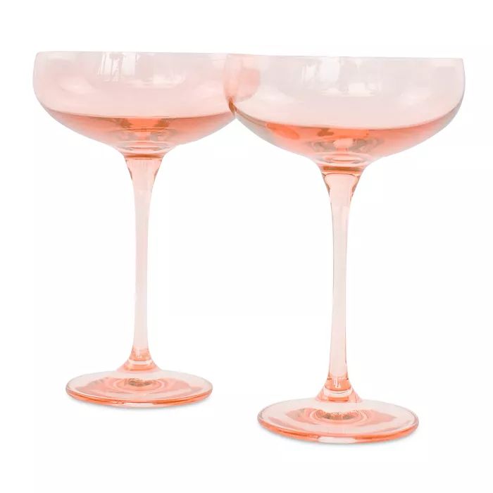 Estelle Colored Glass Champagne Coupes, Set of 2 | Bloomingdale's (US)