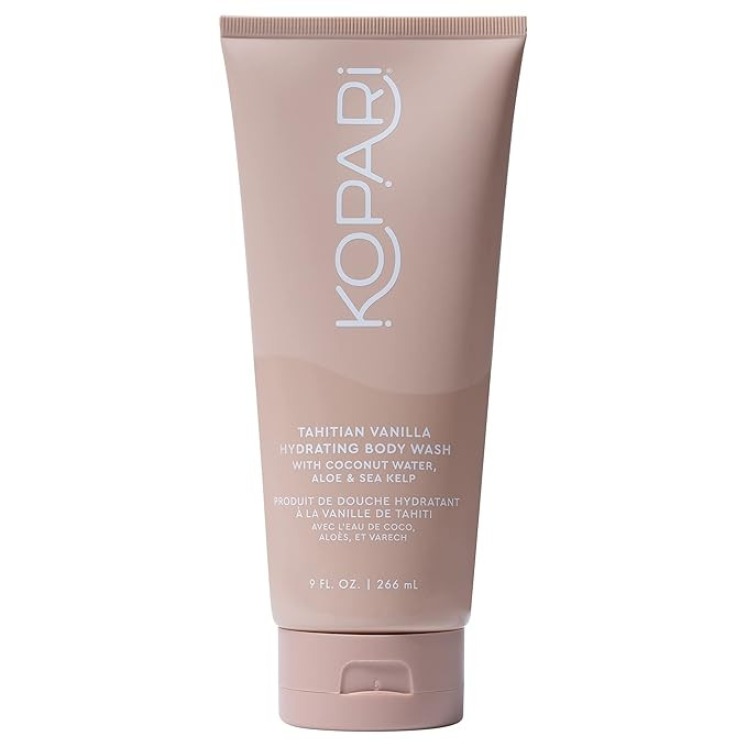 Tahitian Vanilla Hydrating Body Wash with Coconut Water, Aloe & Sea Kelp | Cleanses Without Strip... | Amazon (US)