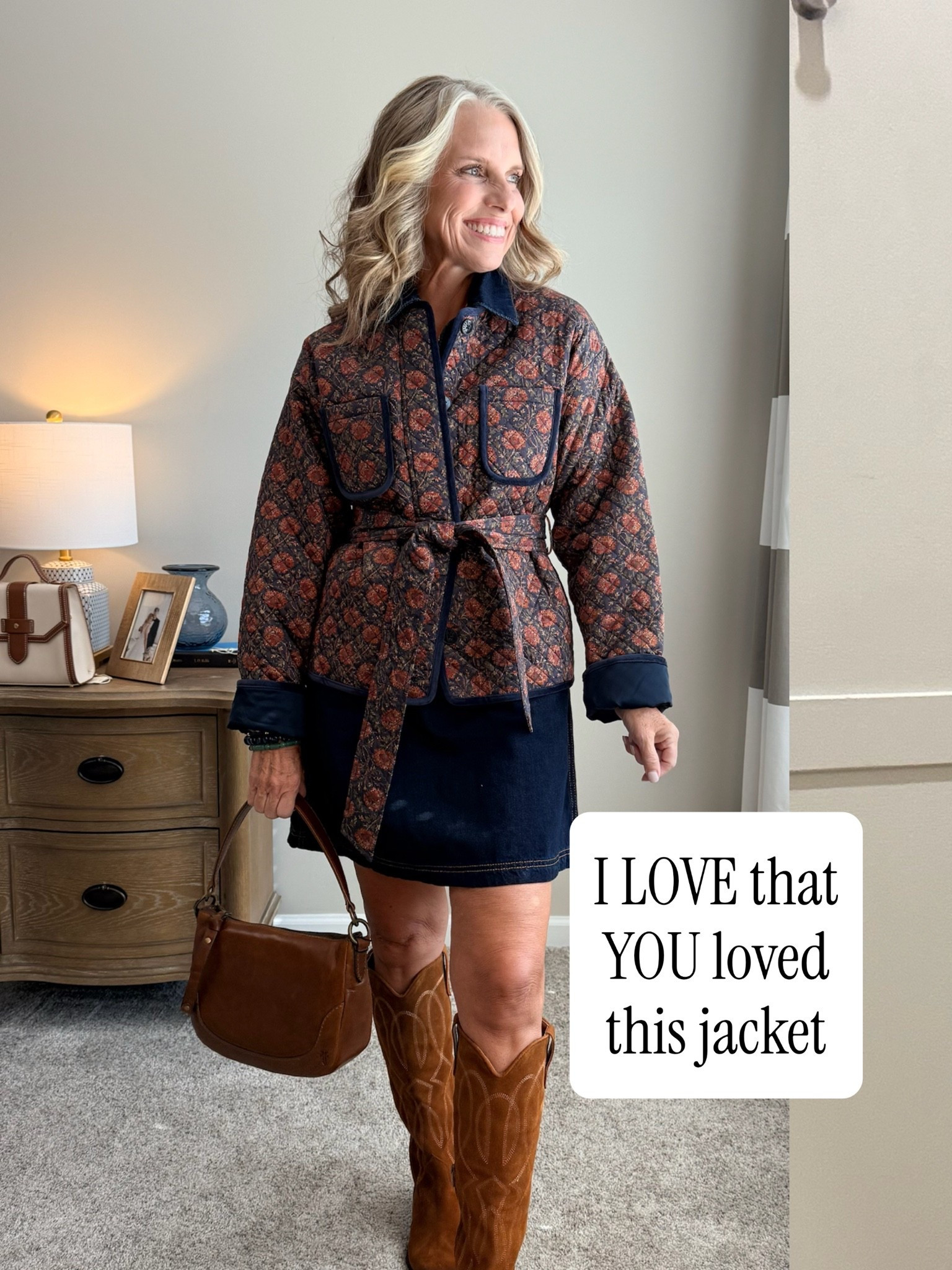 The cutest jacket I ever did see 
Fall outfit maker

#LTKootd #LTKgrwm #LTKOver40