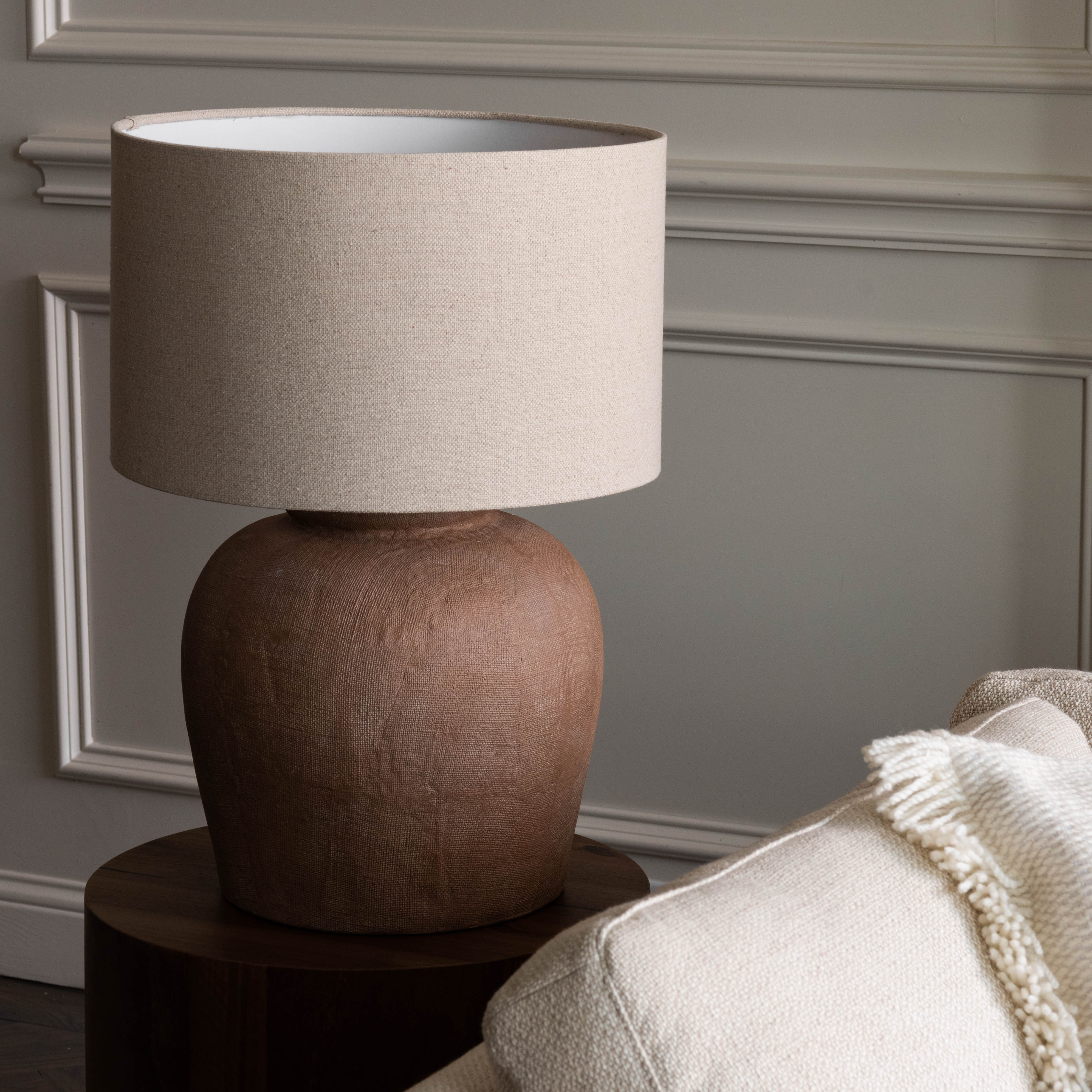 Clay Oversized Greenleigh Table Lamp | Magnolia
