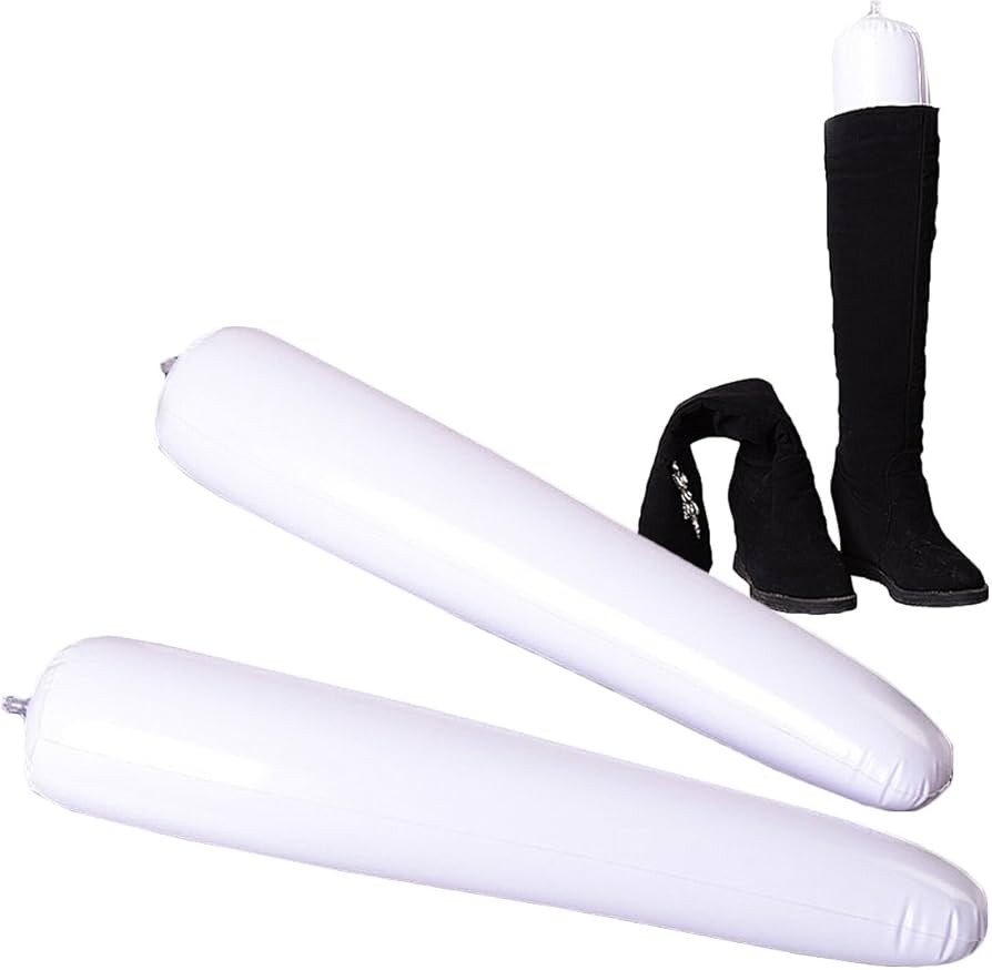 kilofly Inflatable Boot Shapers [Set of 3 Pairs] - Extra Long - 50cm, White | Amazon (US)
