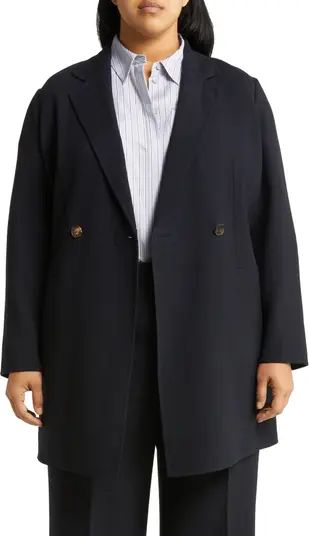 Lafayette 148 New York Double Face Responsible Wool Nouveau Crepe Double Breasted Blazer | Nordst... | Nordstrom