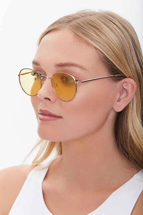 Round Tinted Sunglasses | Forever 21 (US)