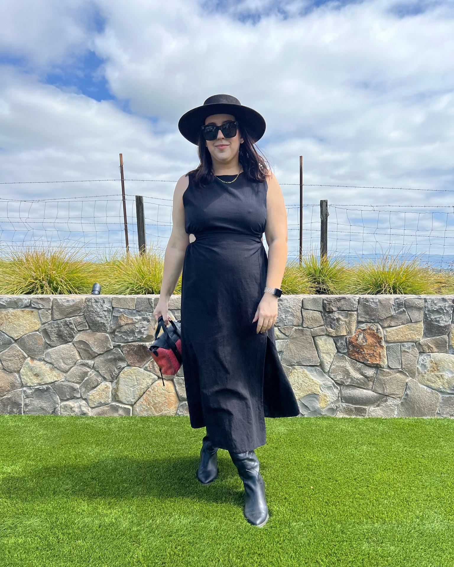 Country concert outfit / spring outfit / summer outfit / spring dress / cotton dress / wine country outfit / Napa outfit / western boots / cowboy boots / travel outfit 

#LTKShoeCrush #LTKMidsize #LTKTravel