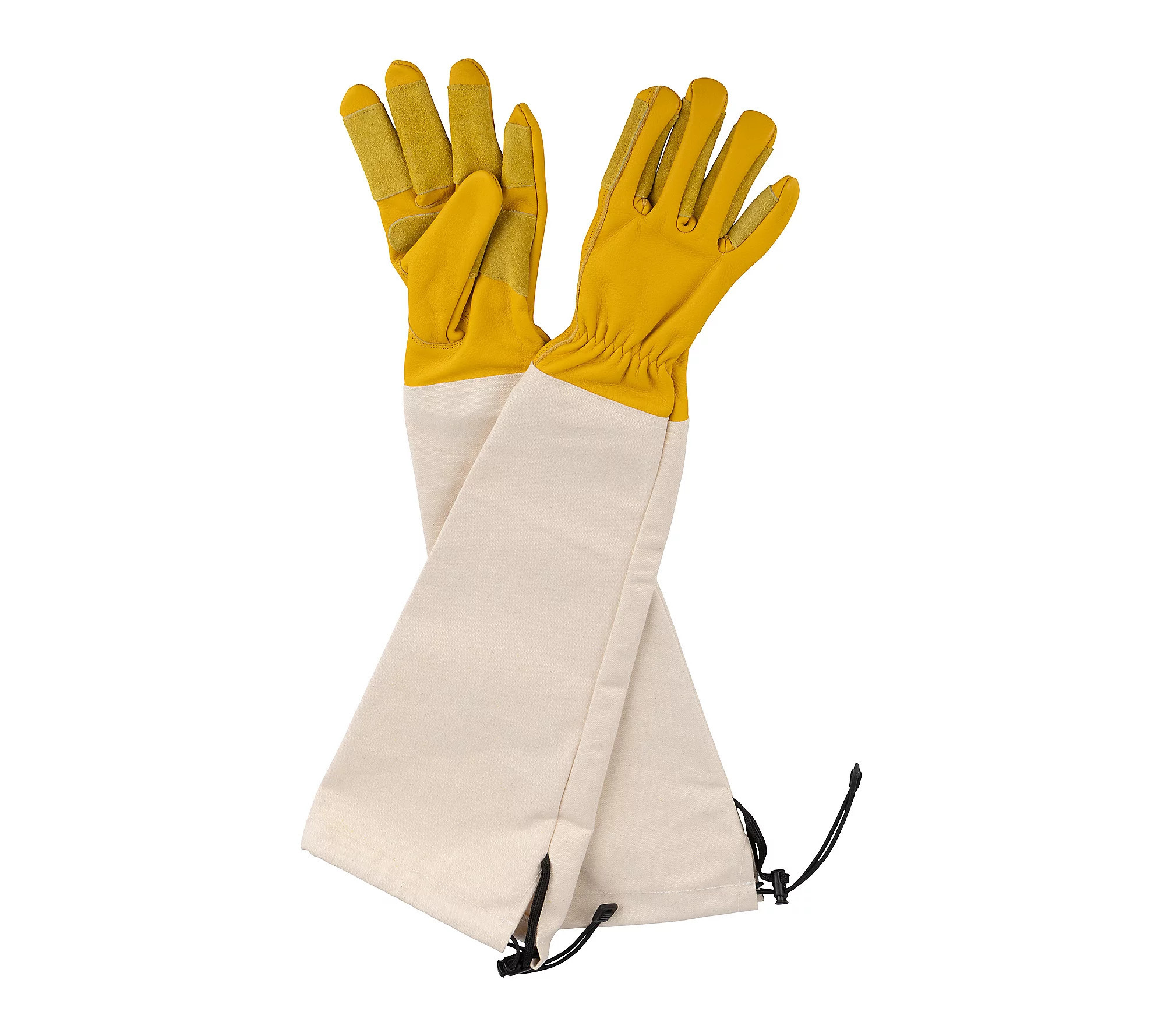 Kings County Long Garden Gloves Small Pair Breathable Canvas | QVC