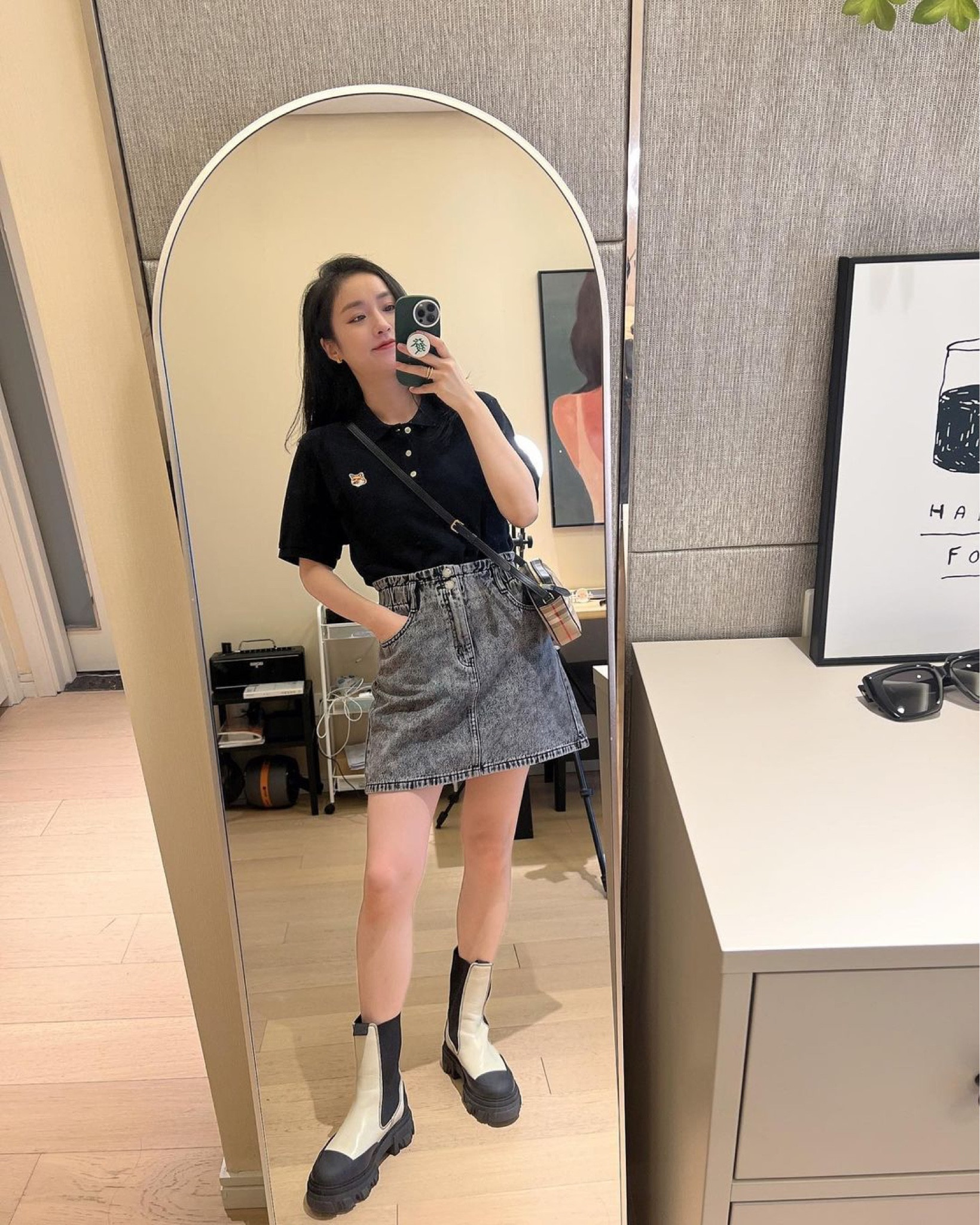 冒泡！新视频看了吗！！#ootd
#LTKchina #LTKasia

#LTKstyletip #LTKfit #LTKshoecrush