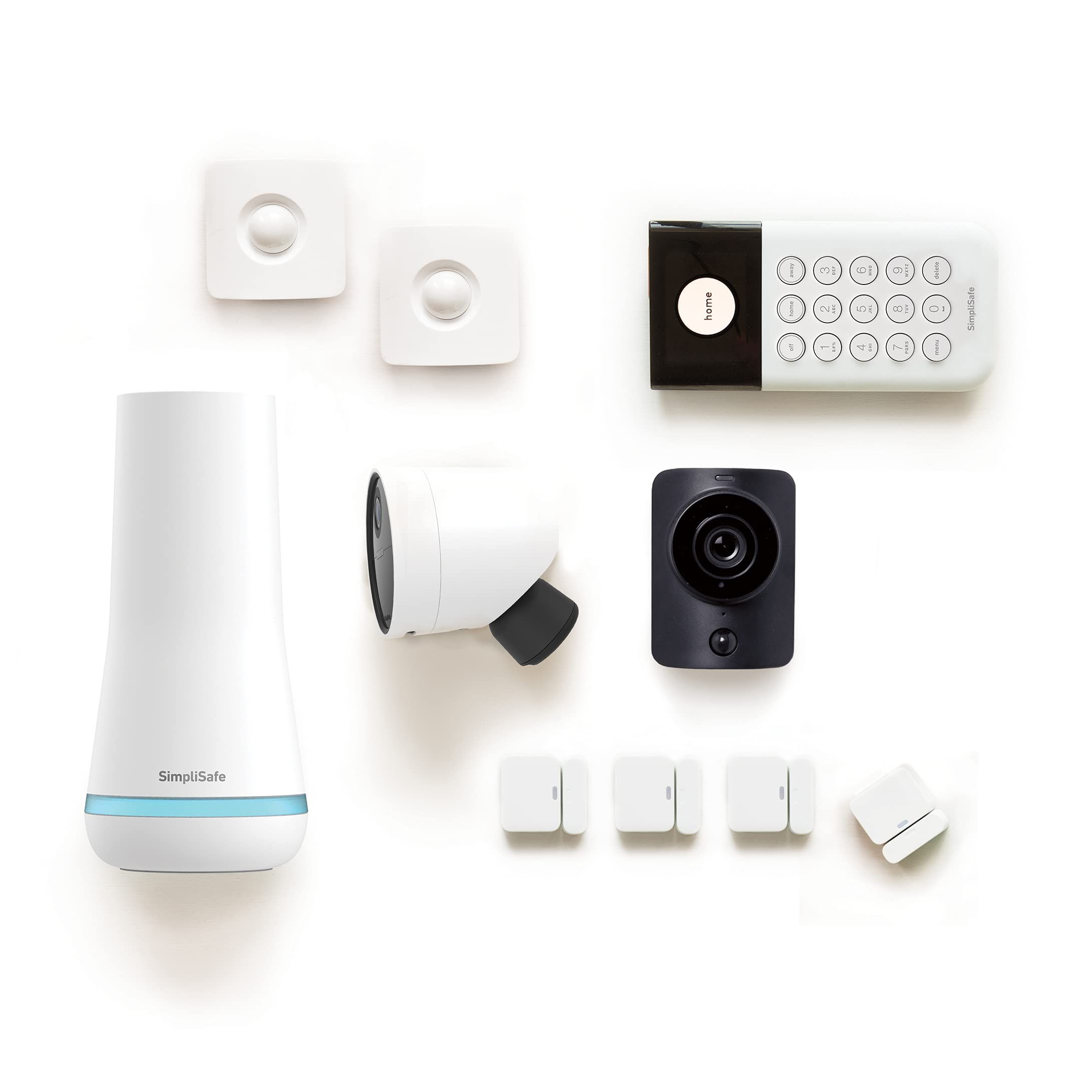 SimpliSafe 10 Piece Wireless Home Security System with Outdoor Camera - Optional 24/7 Professional M | Amazon (US)