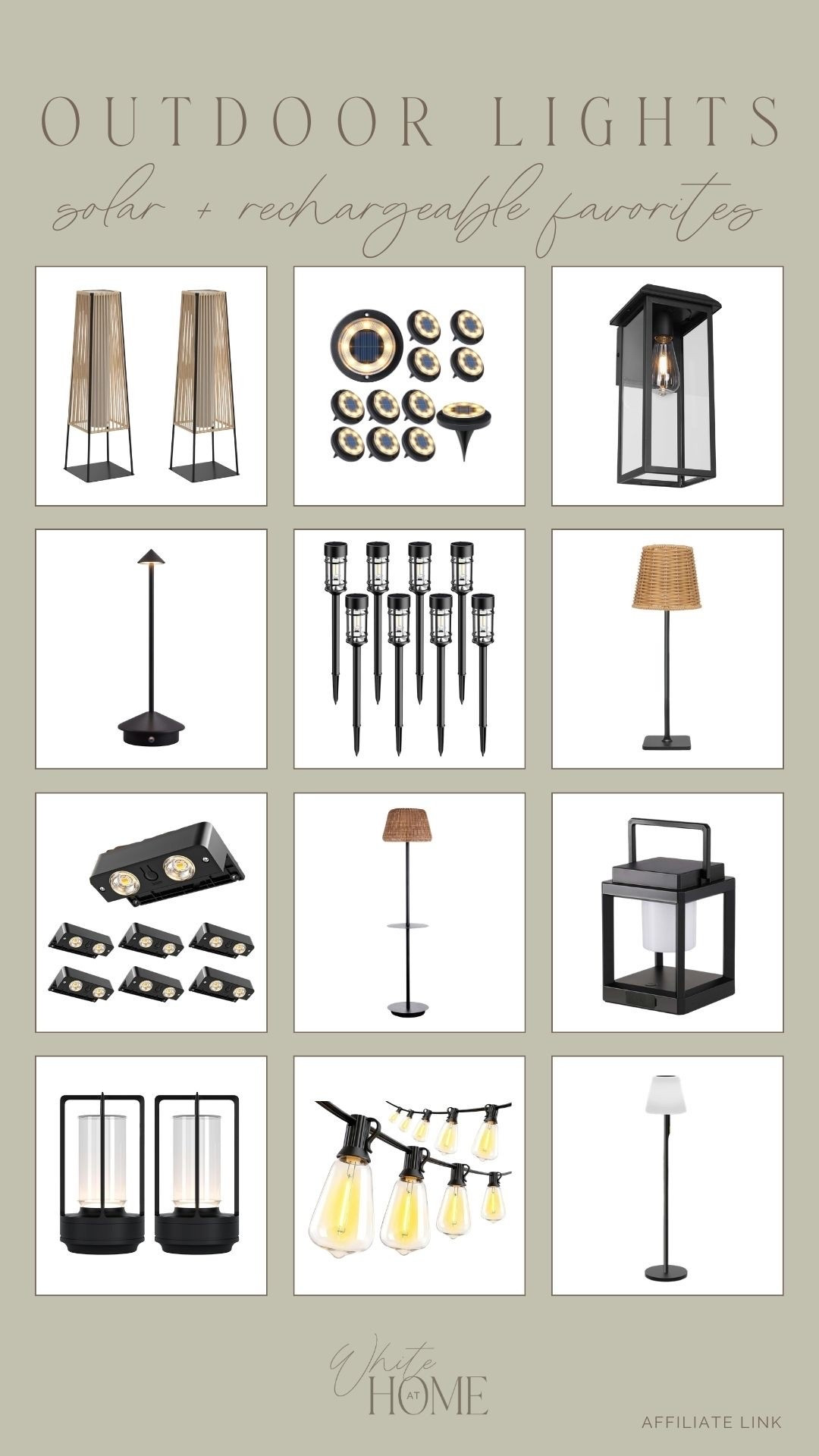 Enjoy your outdoor space with these solar and rechargeable lights! Perfect for patios, gardens, and more. They're easy to install and use, plus they provide the prettiest ambiance.

#LTKHome #LTKSeasonal