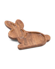 12.5x15in Rabbit Platter | TJ Maxx