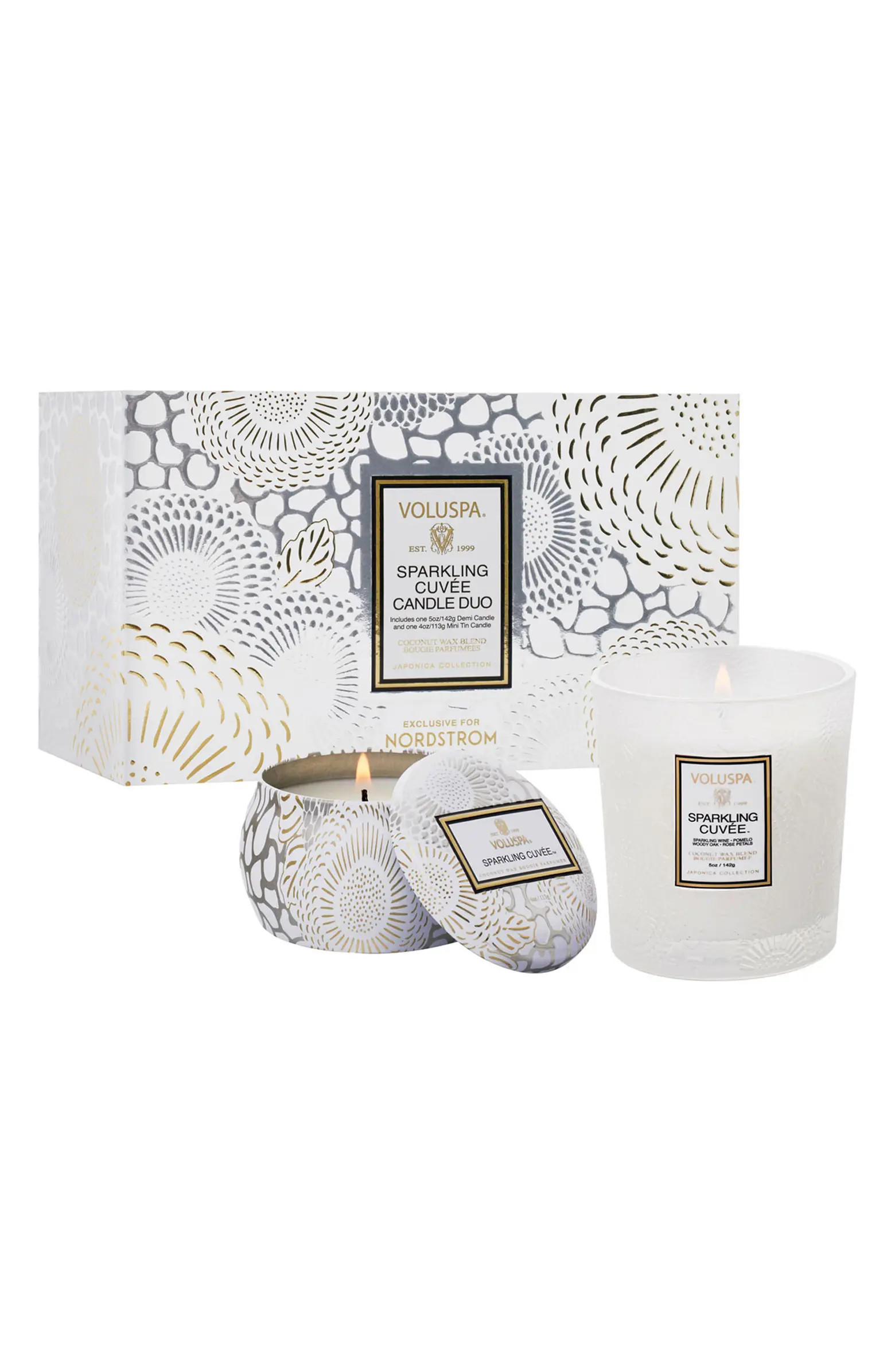 Voluspa Sparkling Cuvée Candle Duo | Nordstrom | Nordstrom