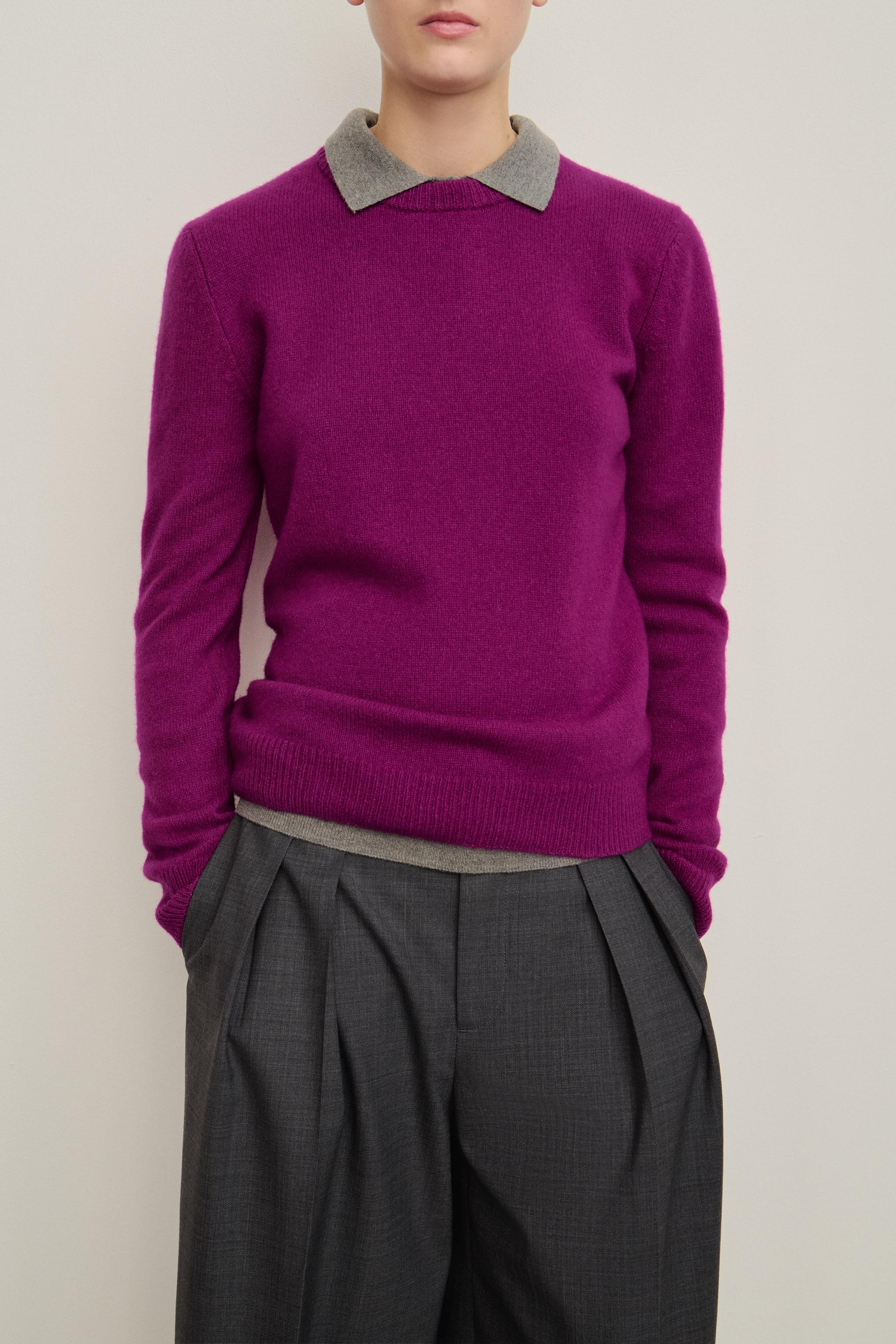 PLAIN CASHMERE WOOL JUMPER | Zara UK