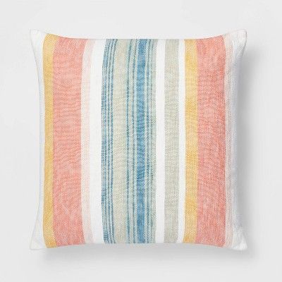 Oversized Woven Stripe Pillow - Threshold™ | Target