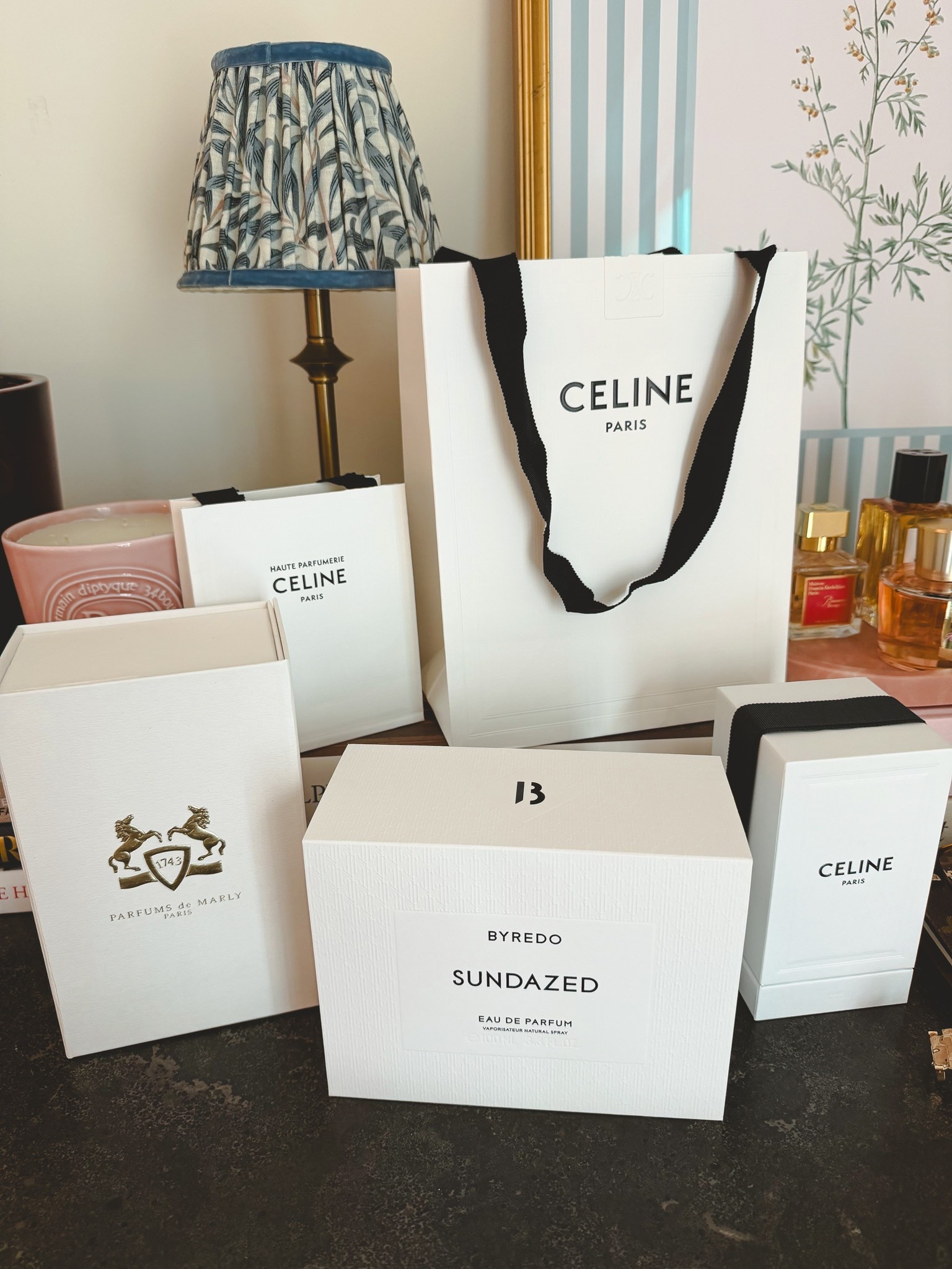 New fragrances: Celine black tie, byredo sundazed, parfums de marly valaya exclusif 🤍

#LTKSeasonal #LTKselfcare