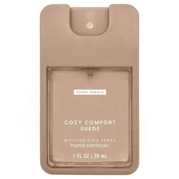Scent Theory Hand Sanitizer Spray, Cozy Comfort Suede, 1 fl oz | Walmart (US)