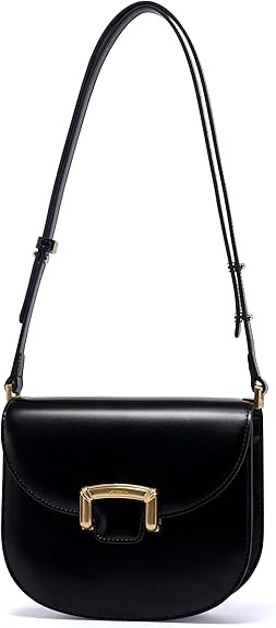 LAFESTIN Small Split Leather Crossbody Purses For Women with Adjustable Strap Shoulder Handbags w... | Amazon (US)