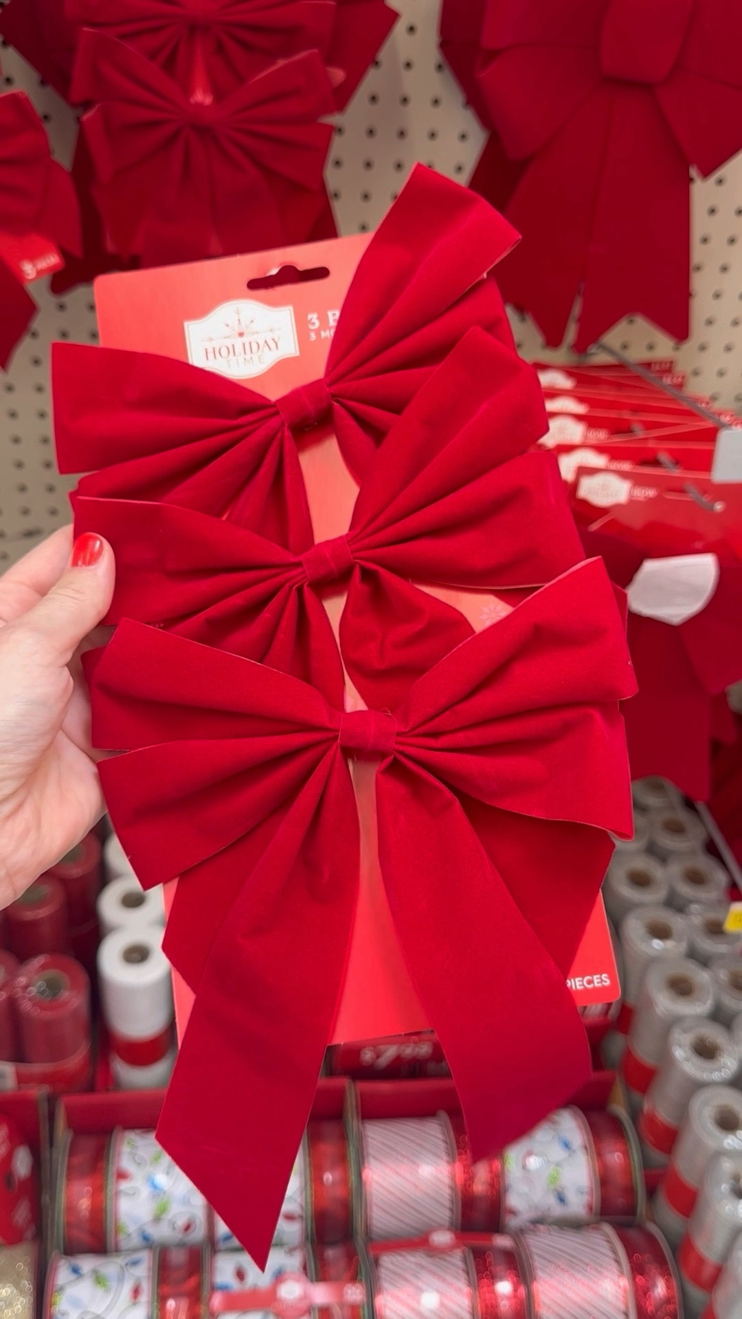 My latest holiday finds from Walmart did not disappoint! Red bows, garland, flocked Christmas trees and the cutest wrapping paper! 

#LTKHoliday #LTKHome #LTKWatchNow