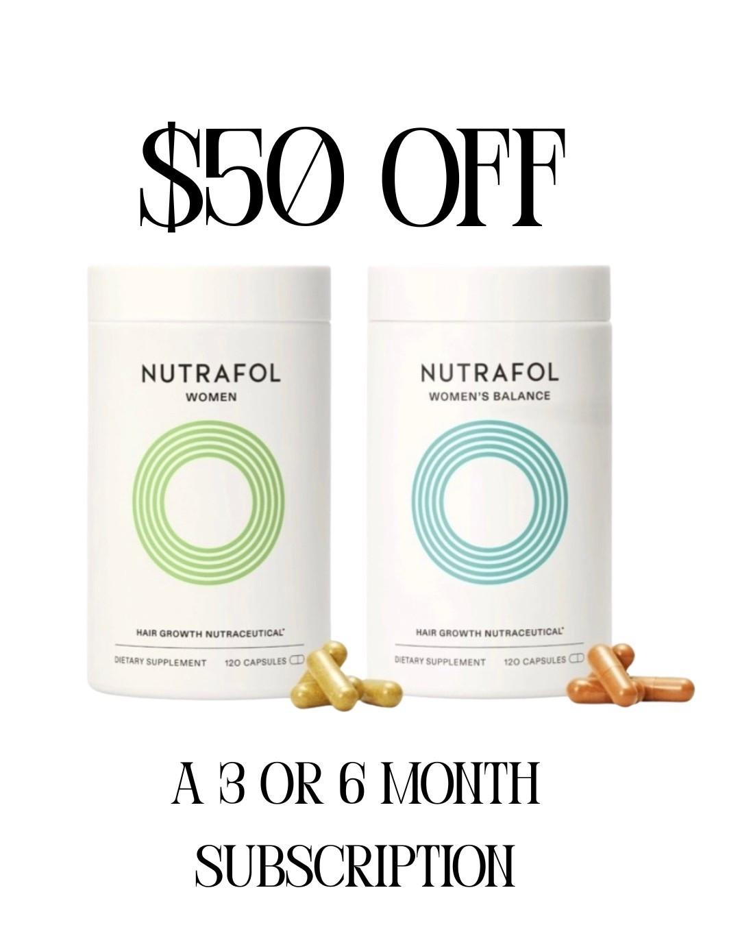 $50 off a three or six month subscription with the code LTK

#LTKSaleAlert