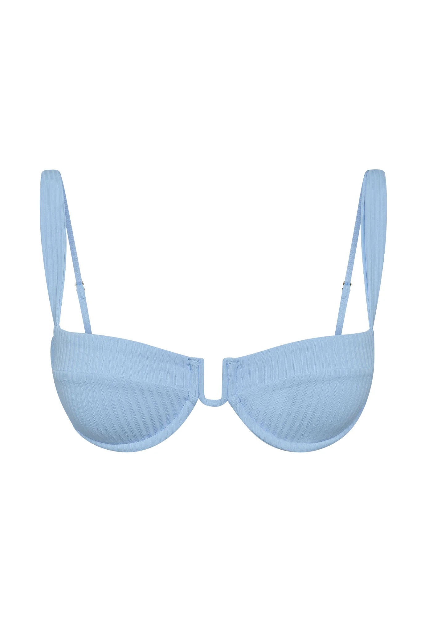 Cala Roja Top - Sky Rib | Monday Swimwear