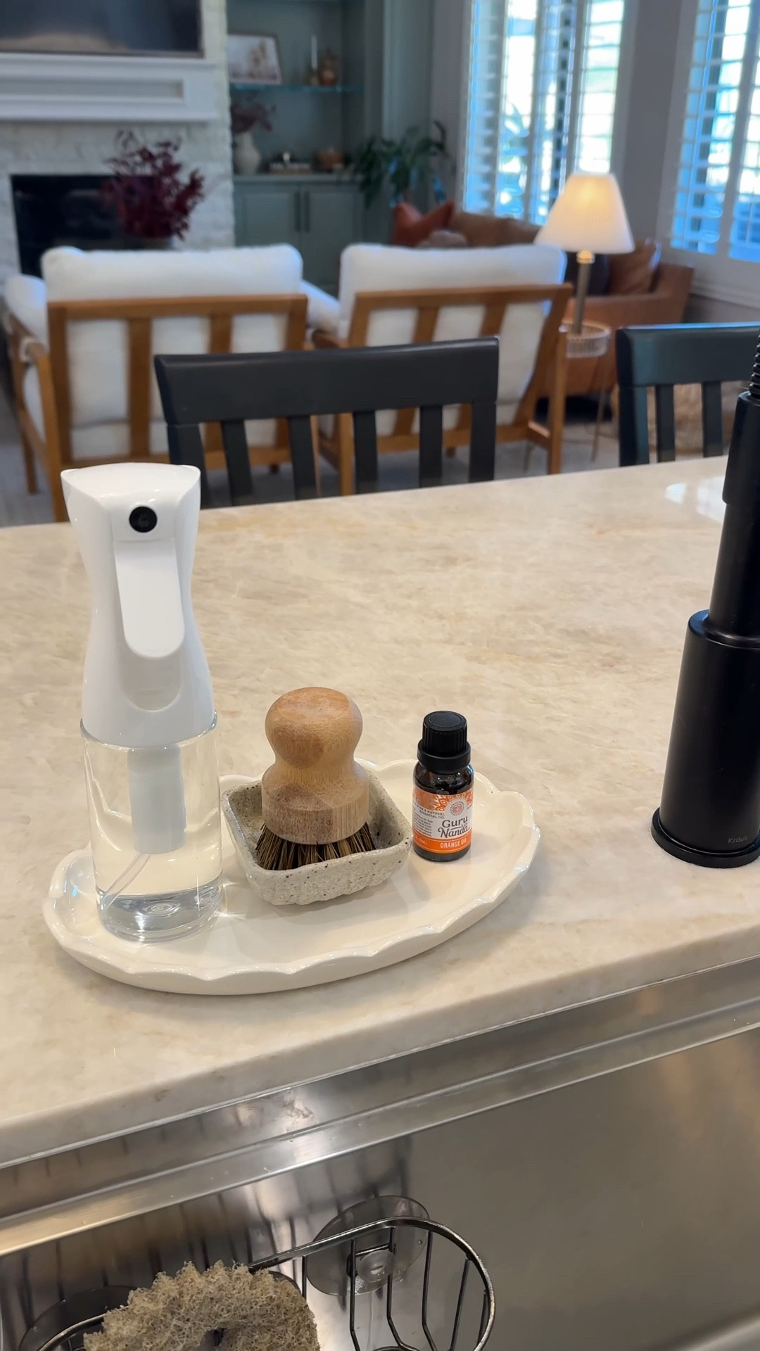 If you have an area in your home that is more of an eye sore & feels cluttered, try adding a tray! This will give the area intention & also a little style! Trays like this can be found just about anywhere, and perfect for any budget. Try it out & let me know what you think!! 

#LTKStyleTip #LTKHome #LTKFindsUnder50