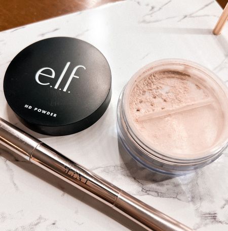 This shimmery setting powder from elf is EVERYTHING. 😍 

#LTKbeauty