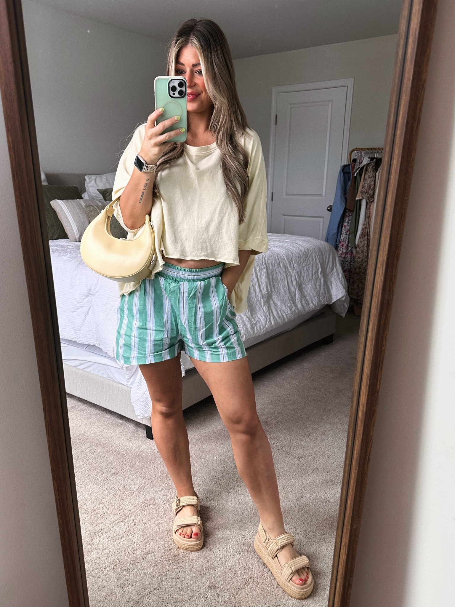 Bump fit at 26 weeks! 

I am wearing a medium in the top and a medium in the shorts! Purse link shows green but I promise it’s yellow! I also linked a more affordable rattan platform sandal for you guys!

bump friendly, spring looks, spring fashion , outfit inspo, bump fashion, maternity fashion, pregnancy, mom outfit, mom style , everyday outfit, maternity style, maternity outfit, pregnant outfit , bump fit, comfortable fashion, fashion over 30, pregnancy style, ootd, outfit of the day, medium size fashion, affordable outfit, casual style, casual outfit, amazon fashion, amazon fashion finds, amazon must haves 


#LTKBump #LTKShoeCrush #LTKStyleTip