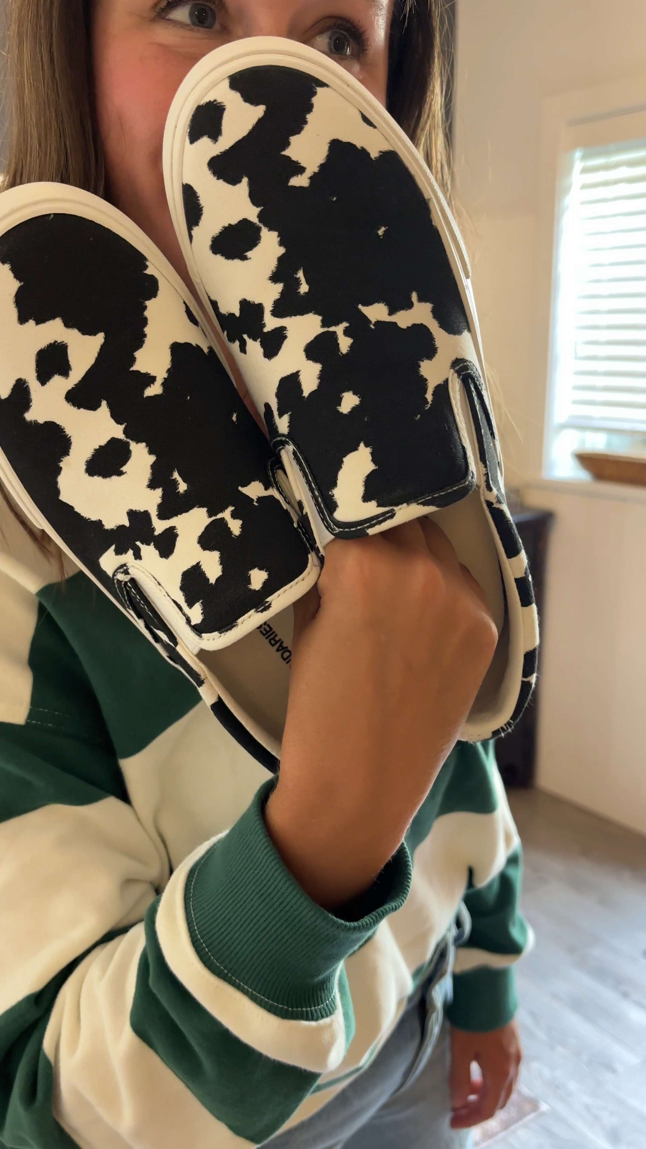 These No Boundaries Twin Gore slip-on sneakers from Walmart are hands-down one of my favorite affordable fashion finds this season. At under $20, they’re the perfect budget-friendly alternative to designer sneakers. The comfy memory foam insole, breathable cotton cow printed canvas, and easy slip-on design make them ideal for everyday wear. Whether I’m running errands, heading to the park with my kid, or styling a casual fall outfit, these sneakers have been on heavy rotation. If you're looking for cute and comfortable shoes that go with everything, these are it. I’ve linked them here for anyone building out their budget capsule wardrobe or hunting for the best Walmart fashion finds. 

 #LTKSaleAlert #LTKStyleTip #LTKShoeCrush