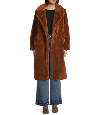 Oversized Teddy Coat | Dillard's