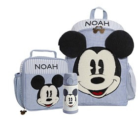 Mackenzie Disney Home x Sanderson Mickey Mouse Critter Backpack Bundle, Set of 3 | Pottery Barn Kids
