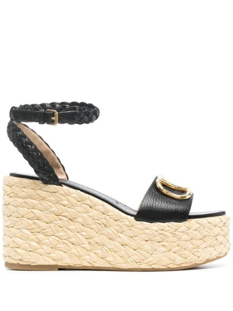 VLogo wedge sandals | Farfetch (US)