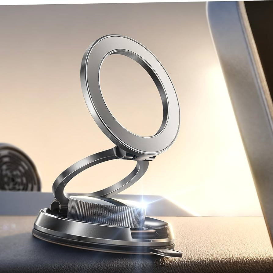 LISEN Suction Phone Mount for Vacuum, 360 Adjustable Vacuum Magnetic Phone Holder for Car [All Me... | Amazon (US)